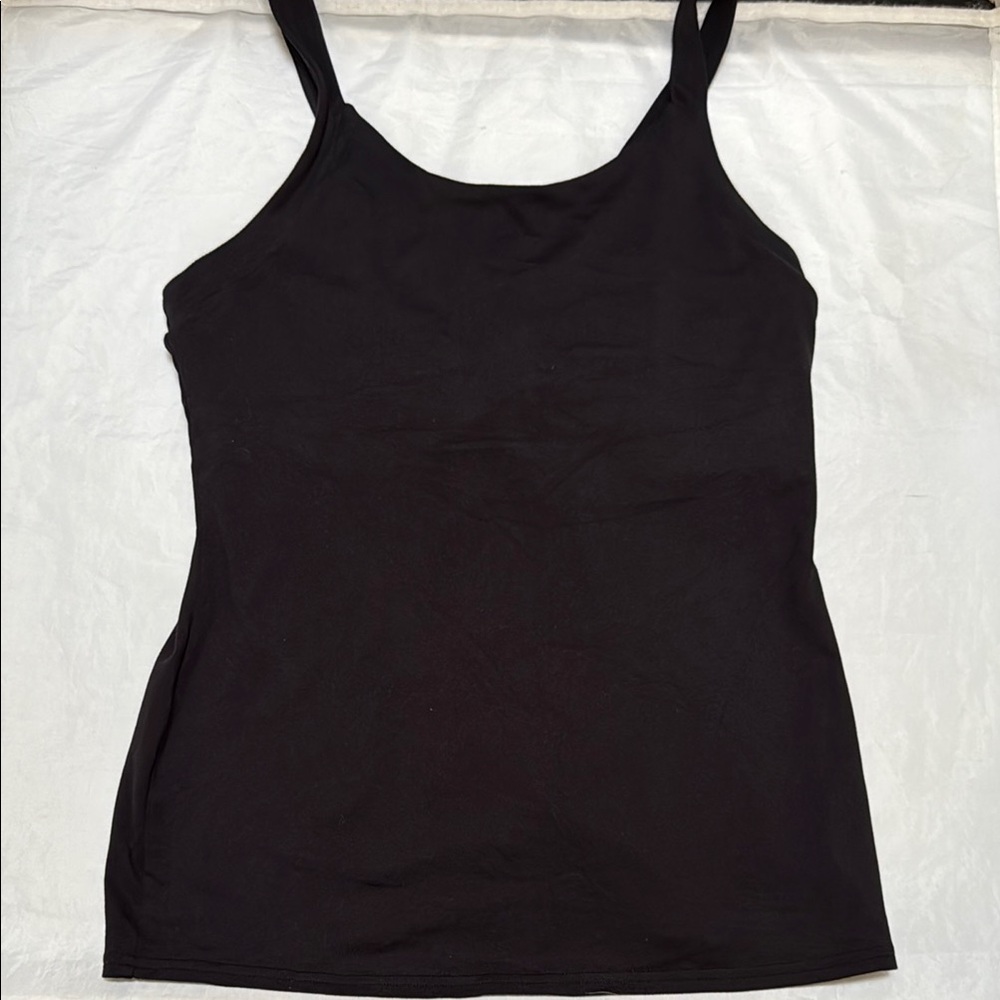 ALO Yoga Black Fitted Camisole Top